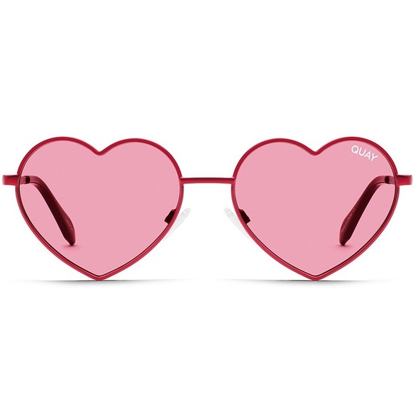 Quay Australia Accessories - Quay Australia Heartbreaker 47mm Heart Sunglasses